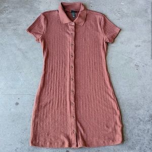 Wild fable Rust Polo dress NWOT